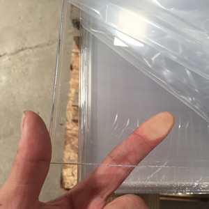 Vente en gros de feuilles de plastique APET transparentes de 3 mm pour découpe <span class=keywords><strong>laser</strong></span>, impression CNC, signalétique - Product Image 5