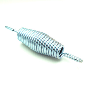 Resorte de tensión cilíndrico de acero al carbono con zinc azul electrochapado para cunas y columpios - Product Image 1