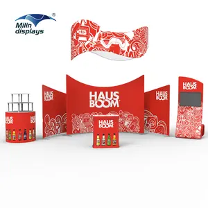 Led Display Exhibition Stands Trade Show Booth Promotional Booth Exhibit Display