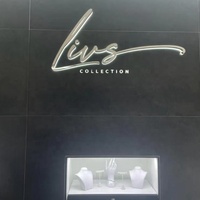 Signalisation personnalisée 3D rétro-éclairé, lettres Led, pour magasin de bijoux, panneaux publicitaires, enseigne de magasin
