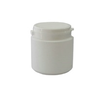 150ml Vide Noir HDPE Pot Récipient De Capsule Bouteille de Gomme À Mâcher Avec Bouchon Détachable bouteille en plastique pour bonbons à la gomme à mâcher