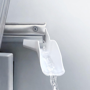 Goulotte de toit rectangulaire en nylon blanc étanche à fixation latérale pour accessoires de toit de camping-car D3112 - Product Image 4