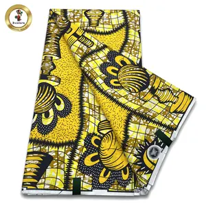 Hot Sale New Africain Fabric 100 Cotton Wax Fabrics