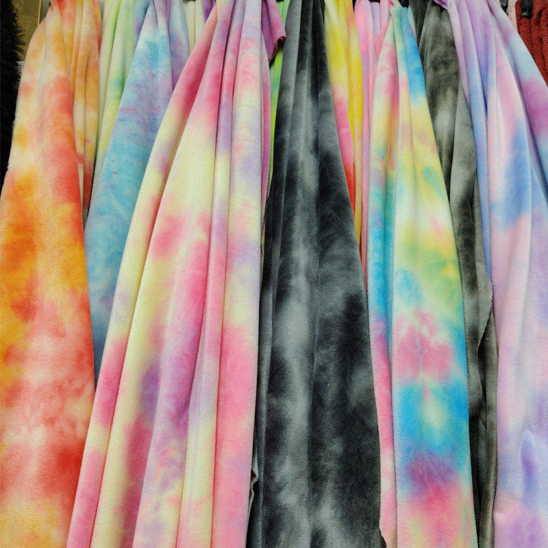 ผ้ามัดย้อมกำมะหยี่