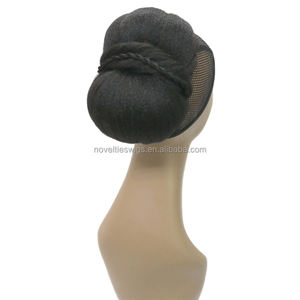 Novedades en Extensiones de Cabello Sintético, <span class=keywords><strong>Moño</strong></span> Tipo Domo, Chignon <span class=keywords><strong>Largo</strong></span>, Extensiones de Cabello <span class=keywords><strong>con</strong></span> Cordón, Chignon Tipo <span class=keywords><strong>Donut</strong></span>, Yaki Kinky, Accesorios para Pelucas <span class=keywords><strong>con</strong></span> Clip - Product Image 2