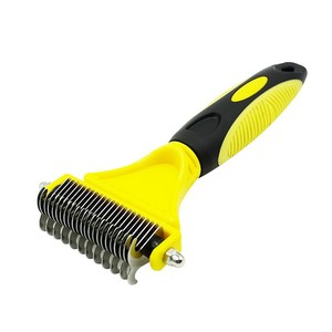หวีสำหรับสัตว์เลี้ยง, แปรงกรูมมิ่งสุนัข, หวีขนสุนัข, สุนัขสัตว์เลี้ยง, สุนัขพันธุ์ใหญ่, เครื่องมือกำจัดขนหลุดร่วง, หวีคราด - Product Image 2