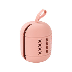 Bolsa organizadora de maquillaje de viaje con forma de huevo duradera, elegante bolsa de cosméticos, cepillos, polvo, almacenamiento de cejas - Product Image 1