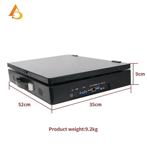 Tự động chuyển đổi nhôm ma máy tính xách tay giao diện điều khiển ánh sáng giao diện điều khiển DMX 512 điều khiển với trường hợp chuyến bay - Product Image 6