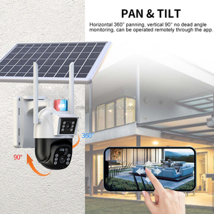 Camera an ninh ngoài trời chất lượng cao V380, sử dụng năng lượng mặt trời thông minh, hỗ trợ thẻ SIM 4G, tiết kiệm năng lượng, tích hợp WIFI, tính năng PTZ, cảm biến CMOS - Product Image 5