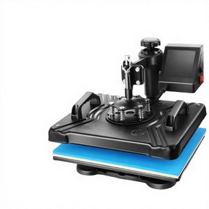 Multipurpose Manual Heat Press Machine 12x15 Inch Flatbed for T-Shirt Printing 220V Mechanical Swing Away Design - Product Image 2