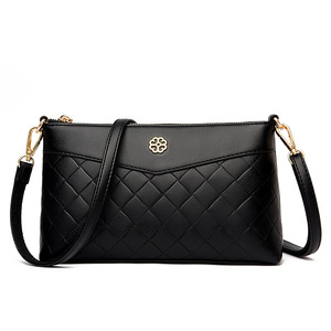 Women Branded Trend Hand Bag Female Causal Shoulder Handbags Embroidery Thread <b>Small</b> PU Leather Crossbody Bags - Product Image 2