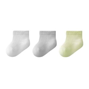 Chaussettes pour bébé en cristal d'octobre, fines, couleur unie, respirantes, chaussettes pour nouveau-nés de classe A, chaussettes pour enfants - Product Image 4