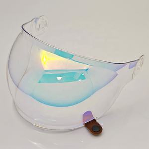 Visière multicolore pour <span class=keywords><strong>casque</strong></span> de moto <span class=keywords><strong>BeLL</strong></span> Retro | Protection UV et pare-soleil coupe-vent | Lentille HD Vision anti-éclats - Product Image 3