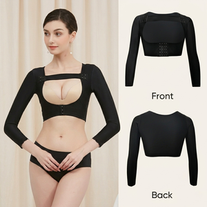<span class=keywords><strong>Correcteur</strong></span> <span class=keywords><strong>de</strong></span> <span class=keywords><strong>posture</strong></span> amincissant pour les bras avec logo personnalisé et 3 rangées <span class=keywords><strong>de</strong></span> crochets, soutien thoracique, service OEM pour commandes en gros - Product Image 3
