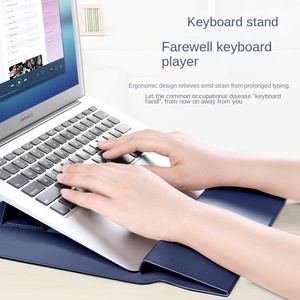Funda para Portátil <span class=keywords><strong>MacBook</strong></span> <span class=keywords><strong>Pro</strong></span>/Air de 15 Pulgadas, Éxito de Ventas Transfronterizo, de Poliéster, Gran Capacidad, Plegable, Compatible con Apple - Product Image 2
