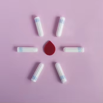 Strong Absorbent Disposable Organic 100% Cotton for Menstrual Period Clean Tampon