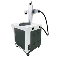 Machine de marquage laser à fibre de bureau, marqueur laser portable pour métal, acier inoxydable, aluminium, gravure de logo