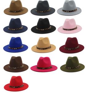 Vente en gros de chapeaux Fedora pour femmes en laine de haute qualité, vintage, d'hiver, chapeaux en <span class=keywords><strong>feutre</strong></span> pour femmes - Product Image 3