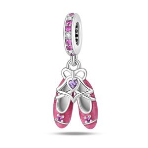 Colgante <span class=keywords><strong>de</strong></span> Plata <span class=keywords><strong>de</strong></span> Ley 925 con Zirconia Corte Rosa y Paleta <span class=keywords><strong>de</strong></span> Colores Personalizada, Bañado en Plata, para Uso Diario Unisex - Product Image 3