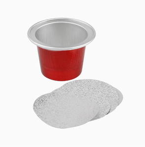 10 ensembles bricolage usage Commercial <span class=keywords><strong>café</strong></span> Capsules vides papier d'<span class=keywords><strong>aluminium</strong></span> jetable en plusieurs couleurs Xiaomi Machine à <span class=keywords><strong>café</strong></span> Compatible - Product Image 5