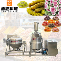 Suikeroplossingsmachine voor gekonfijt fruit, roestvrijstalen verwerkingsmachine voor een fabriek voor geconserveerd fruit