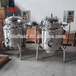 Nồi áp suất công nghiệp 500l nấu rau củ/ Nồi áp suất làm nước chấm trái cây/ Máy nấu súp xương cứng có áp suất - Product Image 3