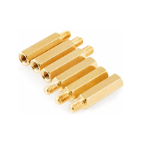 M2 M2.5 M3 M4 M5 M6 Goujons hexagonaux en laiton Hex Male Female Standoff Motherboard Spacer fileté PCB Standoff Spacer