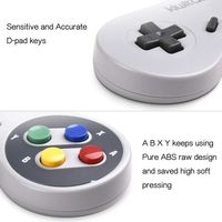 Control de Juego con Cable USB de 16 Bits para Consola Nintendo SNES, Mando, Joypad, Joystick para Nintendo