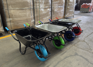 Europaweit Beliebte Industrielle Stahl-Schubkarre B6414T mit Geschlossener Struktur Lagerung OEM Anpassbar - Product Image 5