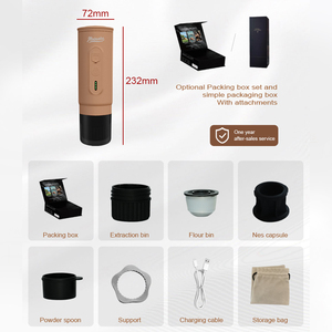 Machine à expresso électrique portable 20 bars, pleine de crème, idéale pour le camping, la voiture, le camping-car, le bureau, les voyages d'affaires et les déplacements. - Product Image 6
