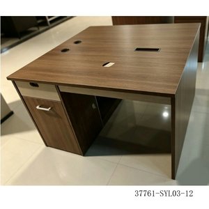 Escritorio de Oficina de Madera de Grado Comercial, Premium y Minimalista, 37761-SYL01-12 - Product Image 2