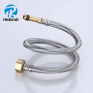 Cao-temp kháng linh hoạt thép không gỉ bện ống kim loại cho vòi nước/vệ sinh vòi hoa sen - Product Image 3