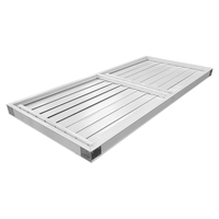 Volet de ventilation en fibre de verre FRP, persienne extérieure anti-UV pour projets municipaux, jardins et installations publiques