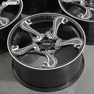 ล้อแม็กซ์ EVOR Forged รุ่นใหม่ 5x120 5x112 ขนาด 18 19 20 นิ้ว ผลิตจากอลูมิเนียมอัลลอยด์ สำหรับรถยนต์นั่งส่วนบุคคล  เช่น ฟอร์ด มัสแตง และโฟล์คสวาเกน - Product Image 4