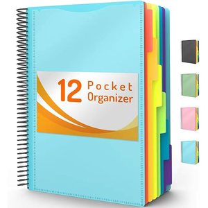 Túi Thư Mục Với Dây Kéo Túi/Dính Nhãn Chất Kết Dính Lưu Trữ Túi Xoắn Ốc Máy Tính Xách Tay Lưu Trữ Văn Phòng Nguồn Cung Cấp Sinh Viên Văn Phòng Phẩm - Product Image 1