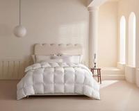 Couette matelassée de qualité hôtelière, taille standard, toutes saisons, en microfibre de polyester, douce, chaude, respirante, hypoallergénique, légère