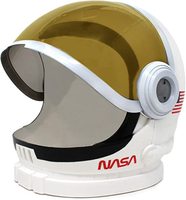 Disfraz de Astronauta Piloto de la NASA con Casco de Visera Móvil para Niños