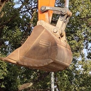 Excavatrice sur chenilles Doosan DX530LC-5 d'occasion de haute qualité, grande machinerie robuste de 53 tonnes DX300 DX350 DX500 en vente bon marché - Product Image 3