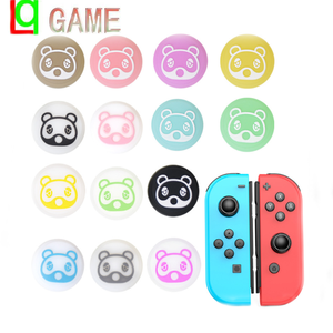 Ayı Thumbsticks başparmak sapları Joystick kapak Rocker kapak Nintendo anahtarı için Oled Lite silikon sapları - Product Image 1