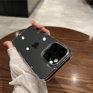 PC transparente para iPhone 15 funda de teléfono Cobertura completa a prueba de golpes 12 Pro Max 14 Plus 11 13 <span class=keywords><strong>mini</strong></span> 12 funda rígida ultrafina - Product Image 3