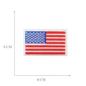 Patch brodé 3D drapeau du monde et <span class=keywords><strong>alphabet</strong></span> anglais, thermocollant et à coudre, pour veste, sac à dos, chapeau, tactique - Product Image 6