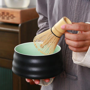ESTICK Coffret cadeau japonais Bol à matcha en céramique Brosse à thé 100 Livres Outil de la dynastie Li pour la préparation du <span class=keywords><strong>café</strong></span> - Product Image 4