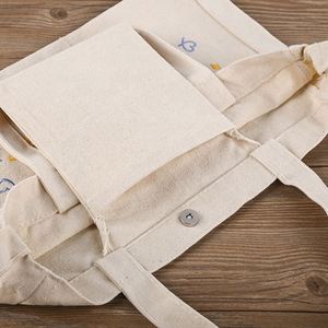 Bolsas de tela ecológicas, duraderas, personalizables con logotipo, bonitas, para compras y supermercado. - Product Image 3