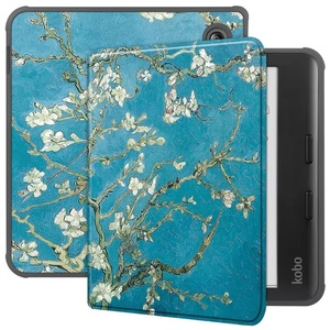 Support Design personnalisé Lecteurs de livres électroniques magnétiques intelligents pour <span class=keywords><strong>Kobo</strong></span> <span class=keywords><strong>Libra</strong></span> Colour 2024 <span class=keywords><strong>Libra</strong></span> <span class=keywords><strong>2</strong></span> 2021 housse avec poignée - Product Image 5
