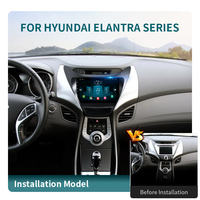 8/9 pouces Android 13 autoradio stéréo pour Hyundai Elantra 2008-2021 Carplay Android Auto GPS Wifi Hifi FM RDS