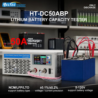 Probador de Capacidad de Batería Heltec Energy 50A, Analizador de Descarga de 5-120V para Taller de Reparación de Paquetes de Baterías de Vehículos Eléctricos