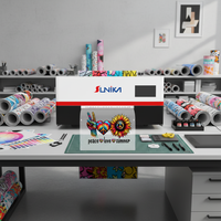 Baru untuk Printer DTF Roll-To-Roll A3 Otomatis Penuh dengan Kepala Epson Pigment 33cm Dual Xp600 F1080 Tekstil Multiwarna Digital Garansi 1 Tahun
