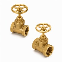 Vanne à opercule Z15W-16 PN16 200 WOG en laiton forgé sans plomb, à tige montante, à passage plein, anti-corrosion, pour conduites d'eau, d'huile et de gaz