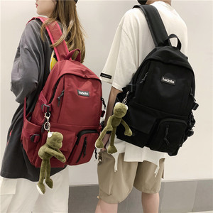 Sweet Soft Sister tinta unita zaino per studenti di grande capacità 2023 stagione scolastica nuovi studenti universitari Ins zaino - Product Image 2