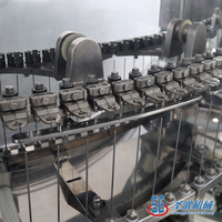 Ligne de production entièrement automatique de petites bouteilles en verre, machine de lavage, de remplissage et de bouchage